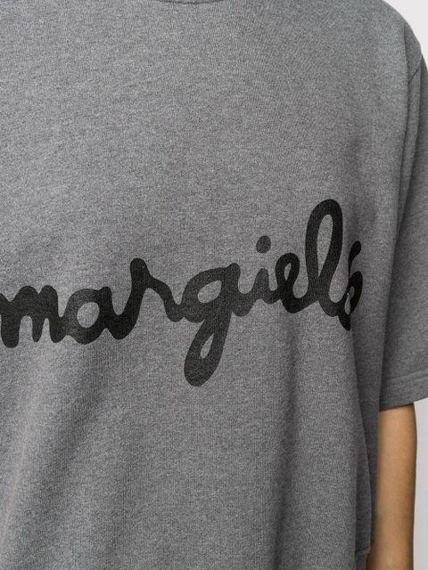 MM6 Maison Margiela layered top - Grey