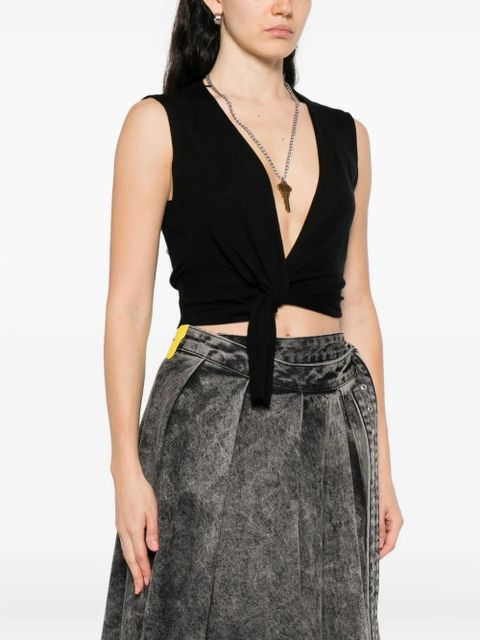 Alexander Wang key-detail top - Black