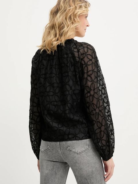 Answear.LAB bluzka damska kolor czarny z aplikacją - zdjęcie produktu nr 2