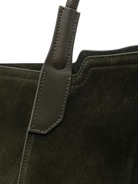 Victoria Beckham suede shoulder bag - Green