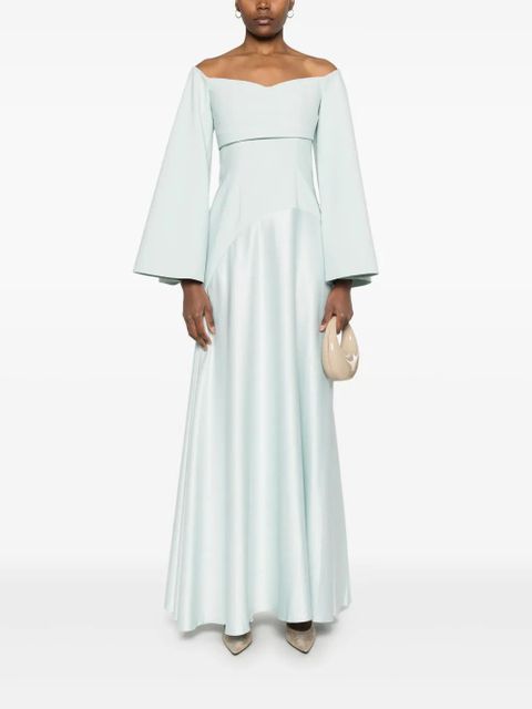 Solace London Rina maxi dress - Blue