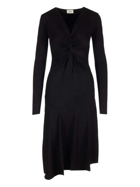 ISABEL MARANT Lania twisted dress - Black - zdjęcie produktu nr 1