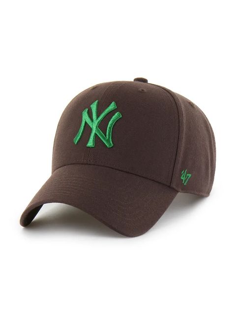 47 brand czapka z daszkiem z dodatkiem wełny MLB New York Yankees - zdjęcie produktu nr 2
