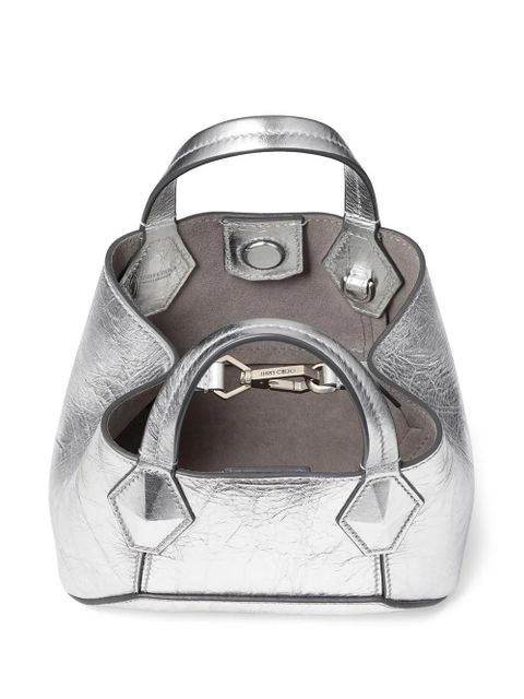 Jimmy Choo xs Diamond tote bag - Silver - zdjęcie produktu nr 2