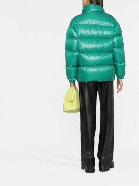 Prada recycled polyester puffer jacket - Green