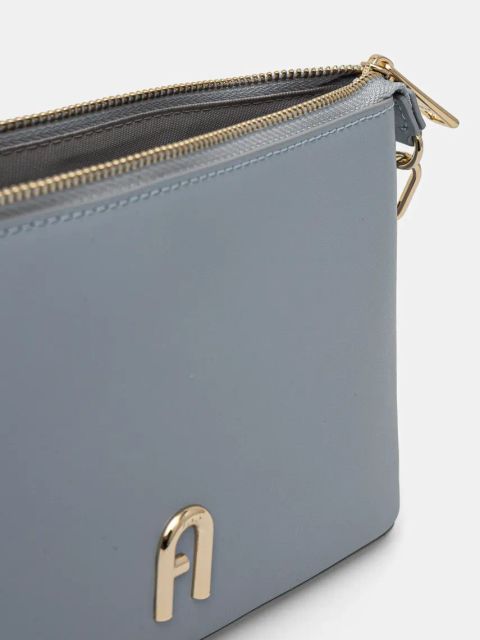 Furla torebka skórzana kolor niebieski WE00615 AX0733 55000