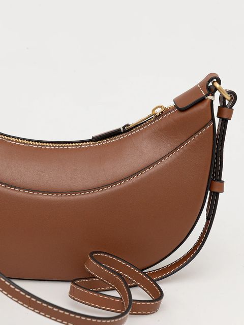 Pedro del Hierro torebka skórzana kolor brązowy 1112594