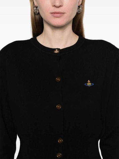 Vivienne Westwood Bea cropped cardigan - Black
