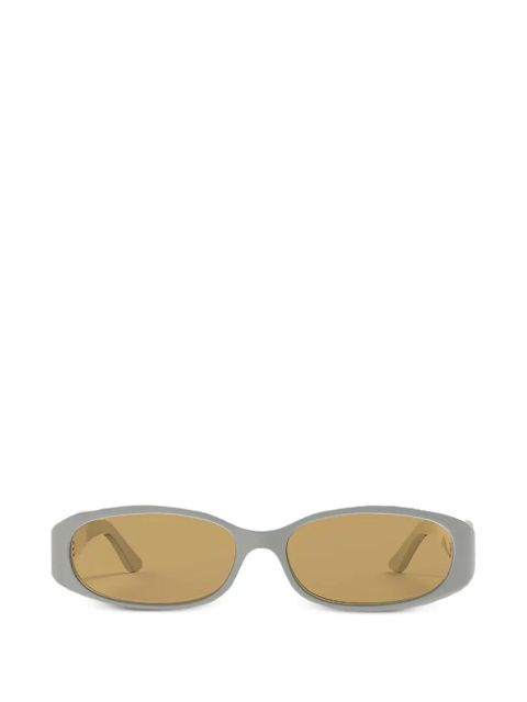 ROTATE BIRGER CHRISTENSEN rectangular oval-frame sunglasses - White - zdjęcie produktu nr 1