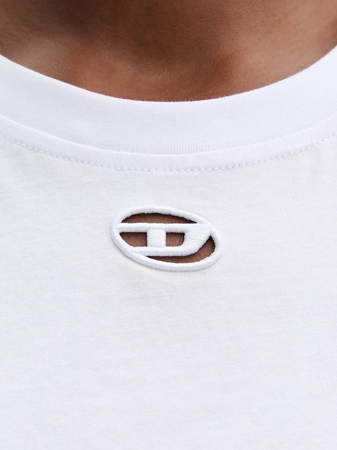 Diesel t-shirt T-MAREY damski kolor biały A17736.0NIAX