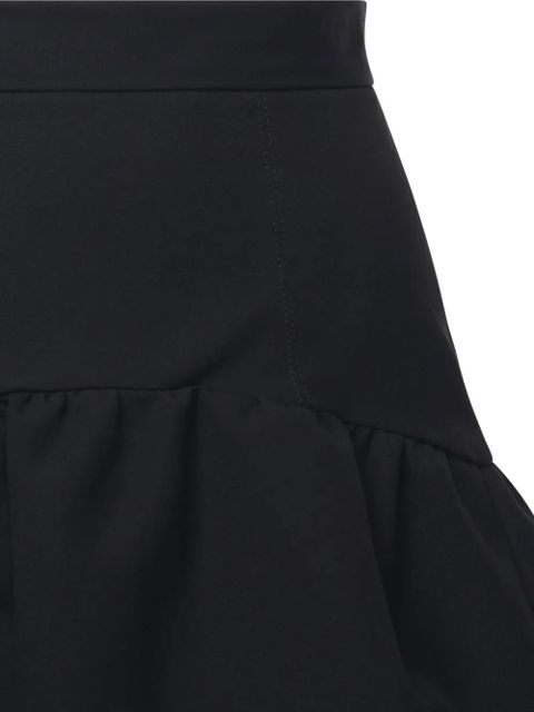 PINKO ruffled mini skirt - Black