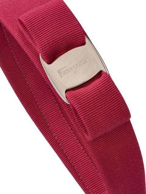 Ferragamo bow head band - Red - zdjęcie produktu nr 2