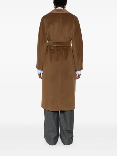 Max Mara Madame double-breasted coat - Brown