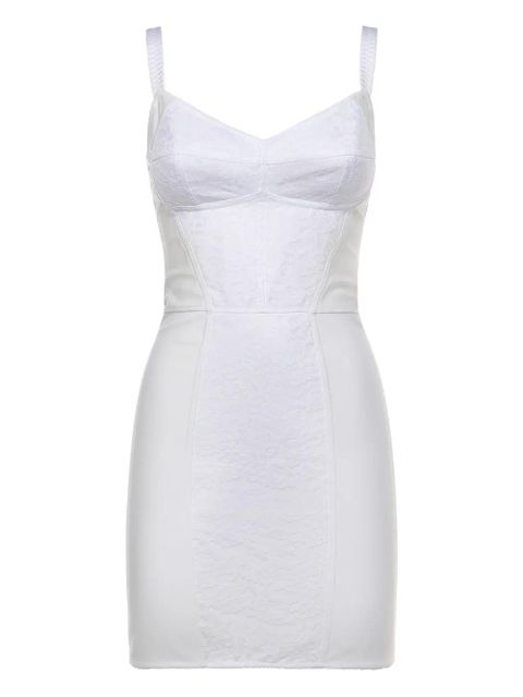 Dolce & Gabbana panelled mini dress - White - zdjęcie produktu nr 1