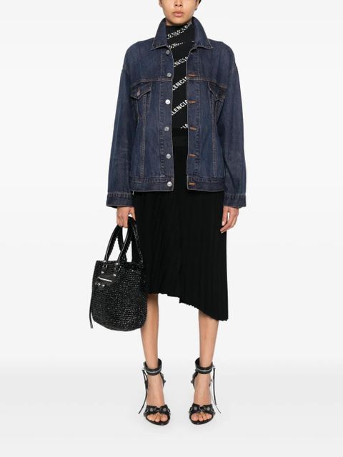 Balenciaga Hourglass jacket - Blue - zdjęcie produktu nr 2