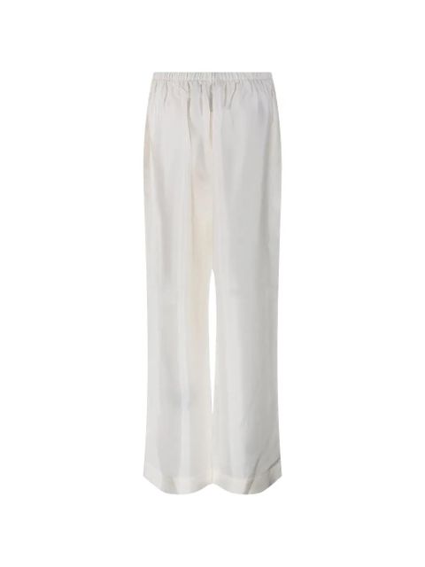 Róhe elastic-waist trousers - White