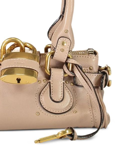 Chloé small Paddington padlock shoulder bag - Pink