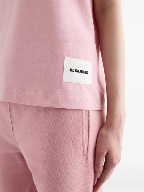 Jil Sander logo-label short-sleeve T-shirt (pack of three) - White