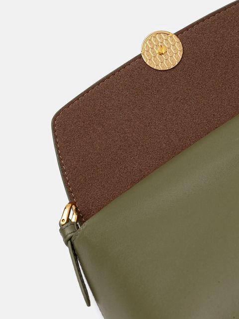 Furla torebka skórzana Sfera Soft mini kolor zielony WE00881 BX2269 4555S