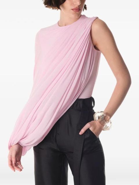 MANURÍ Lillies draped blouse - Pink