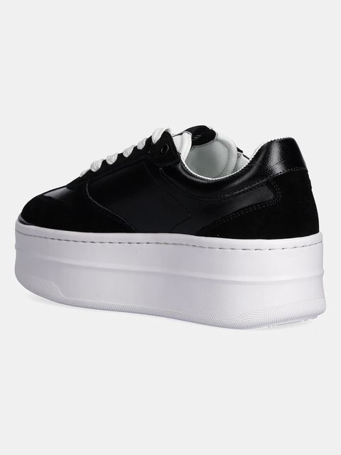 Karl Lagerfeld sneakersy skórzane KOBO III kolor czarny KL65025 - zdjęcie produktu nr 2