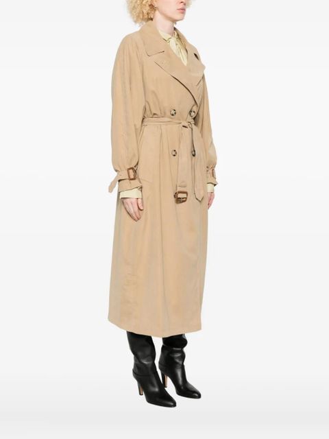 ISABEL MARANT belted double-breasted trench coat - Neutrals