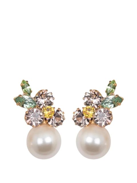 Jennifer Behr Vivi faux-pearl earrings - Gold - zdjęcie produktu nr 1