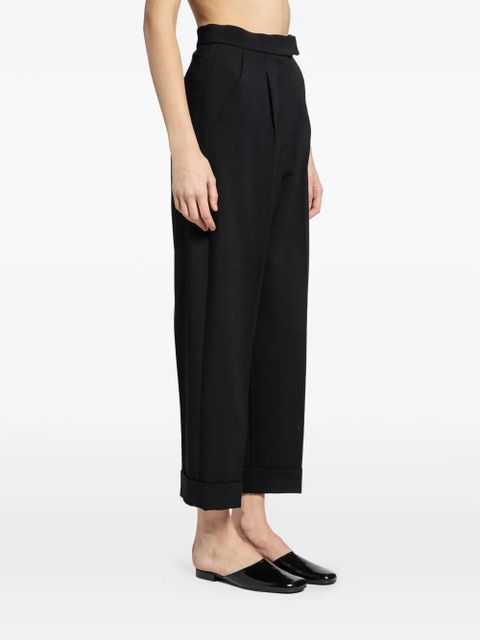 Max Mara cropped wool trousers - Black - zdjęcie produktu nr 2