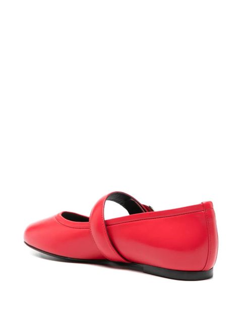 Coperni belt flat pumps - Red