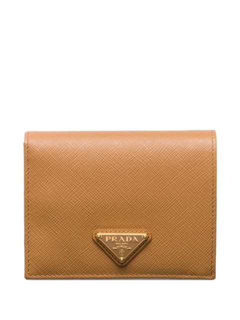 Prada small saffiano-leather wallet - Brown - zdjęcie produktu nr 1