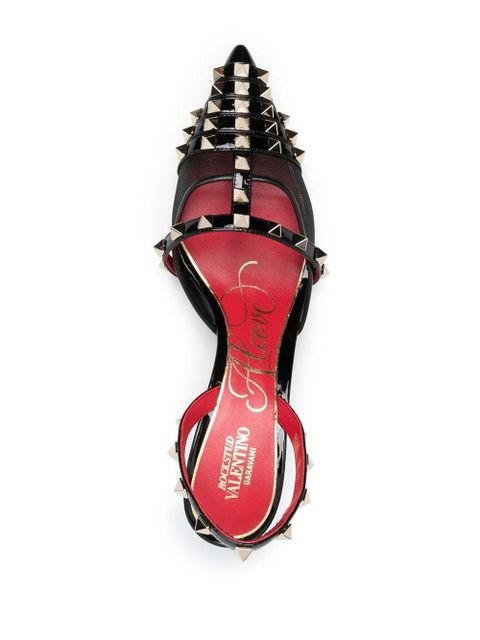 Valentino Garavani 70mm Rockstud Alcove pumps - Black