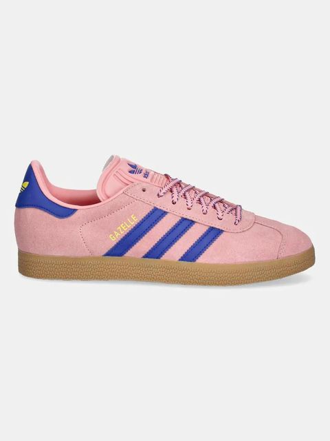 adidas Originals sneakersy zamszowe Gazelle damskie kolor różowy JH7213