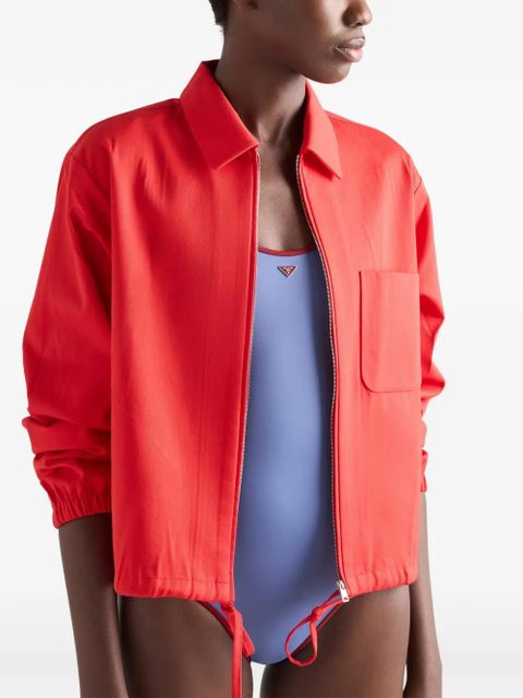 Prada jersey one-piece swimsuit - Blue - zdjęcie produktu nr 2