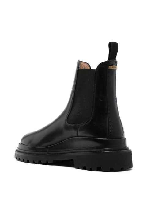 ISABEL MARANT Ceilee leather Chelsea boots - Black
