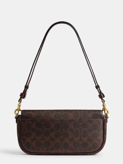 Coach torebka Brook kolor brązowy CAN91