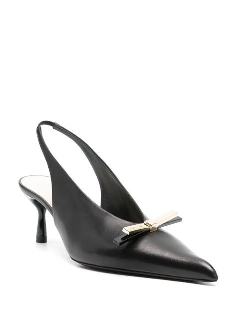 Lanvin 60mm leather pumps - Black - zdjęcie produktu nr 2