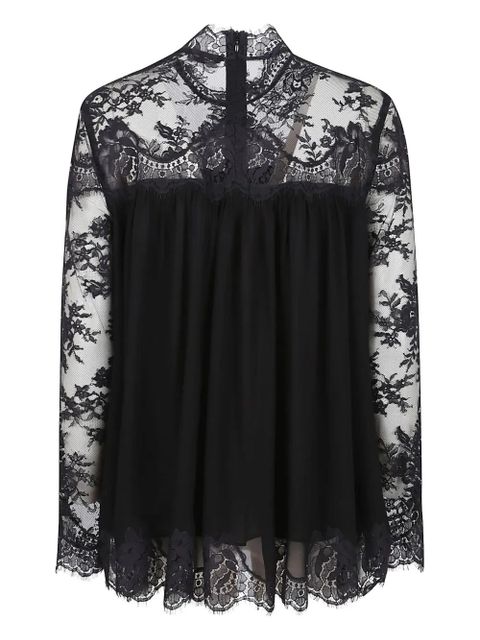ZIMMERMANN lace-panel high-neck top - Black - zdjęcie produktu nr 2