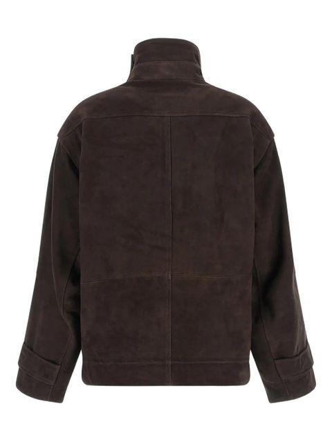 ROTATE BIRGER CHRISTENSEN high-neck oversized jacket - Brown - zdjęcie produktu nr 2