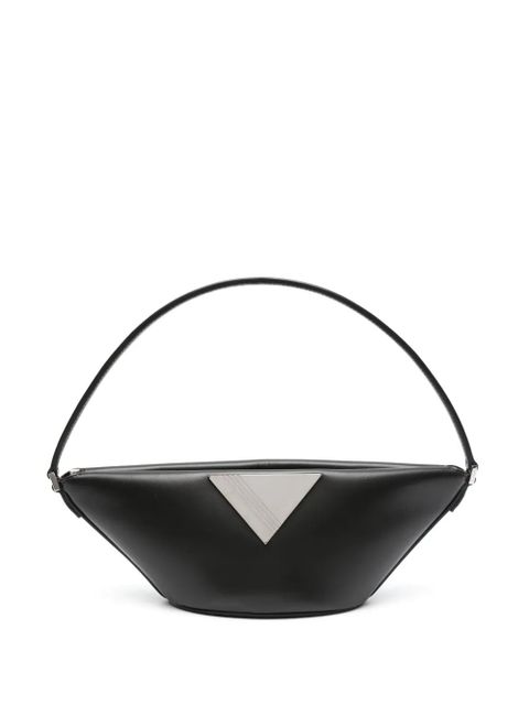 The Attico Piccola leather shoulder bag - Black - zdjęcie produktu nr 1