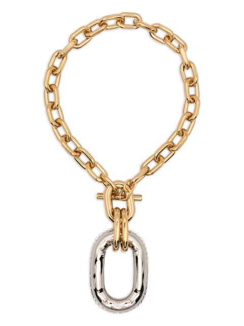 Rabanne chunky-chain necklace - Gold - zdjęcie produktu nr 1