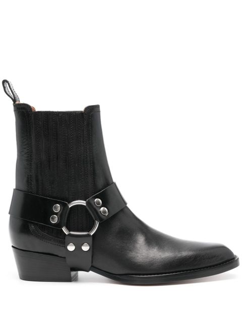 Paris Texas Helena flat ankle boots - Black - zdjęcie produktu nr 1