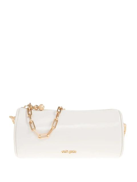 Cult Gaia cylindrical chain-strap shoulder bag - White - zdjęcie produktu nr 1