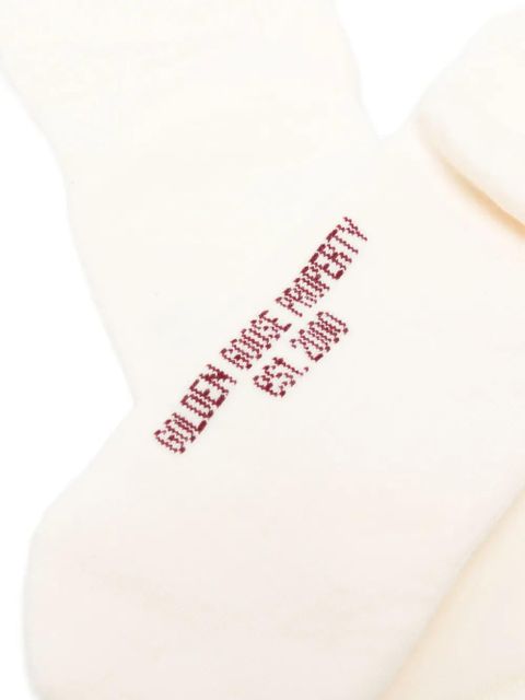 Golden Goose striped Golden Goose socks - Neutrals