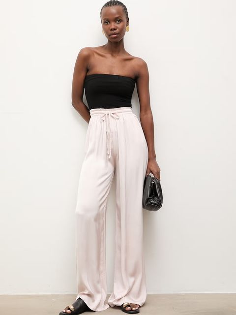 Answear.LAB spodnie damskie z wiskozy - zdjęcie produktu nr 1