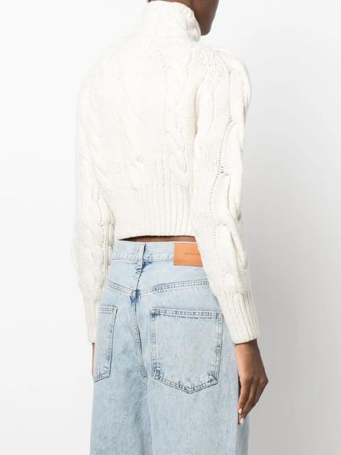 ZIMMERMANN Luminosity wool jumper - White - zdjęcie produktu nr 2