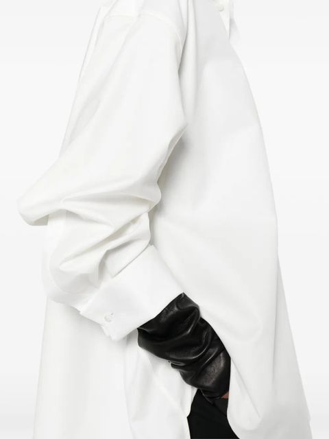 Balenciaga cape-detail shirt - White