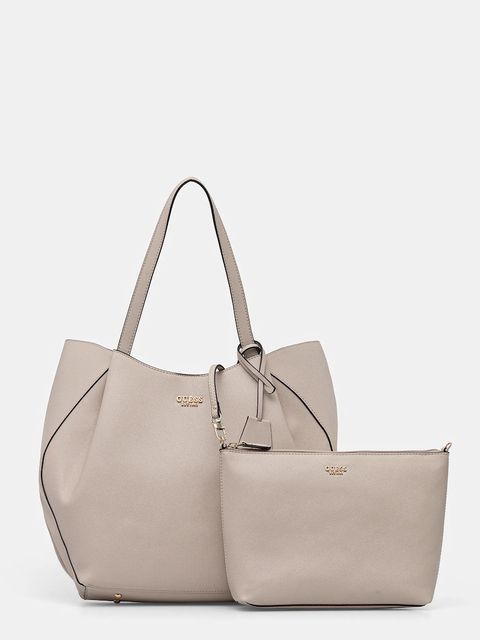 Guess torebka AMORETTE kolor beżowy HWBG78 98240 - zdjęcie produktu nr 1