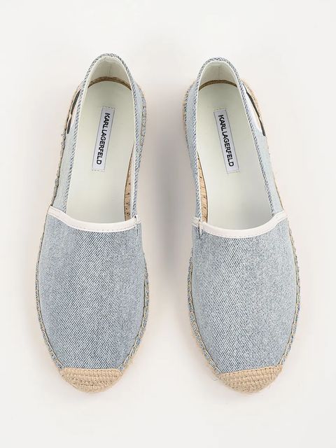 Karl Lagerfeld espadryle KAMINI kolor niebieski KL80111D - zdjęcie produktu nr 2