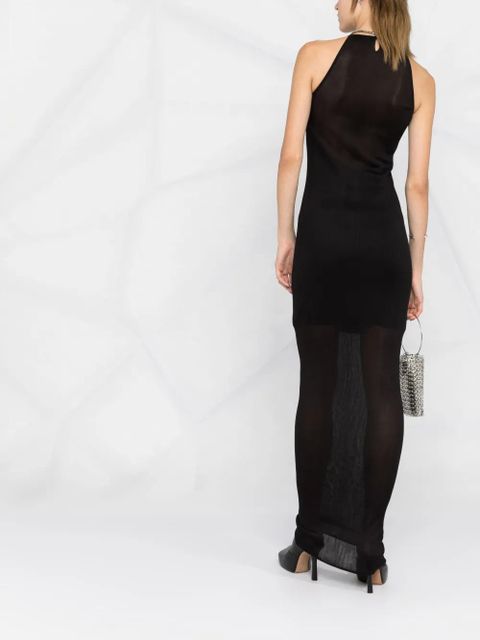 Givenchy ribbed-knit sleeveless dress - Black