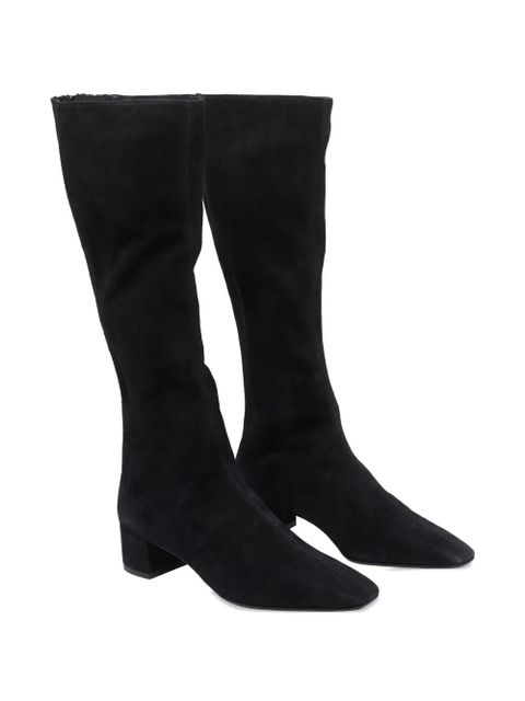 Aquazzura 35mm pointed toe zip boots - Black